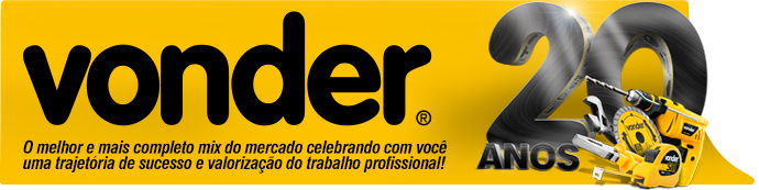 20 anos VONDER