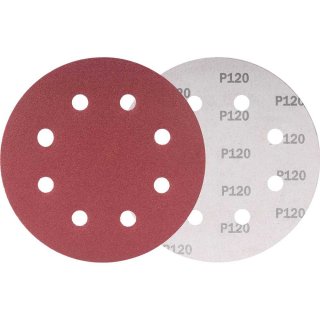 Disco de lixa com costado em pluma 180 mm, gr�o 120, para a lixadeira LPV 750, VONDER