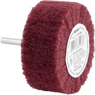 Roda com haste para acabamento, 80 mm x 35 mm, gr�o 280, VONDER