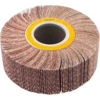 Roda de lixa, 150 mm x 50 mm, sem haste, gr�o 100 VONDER