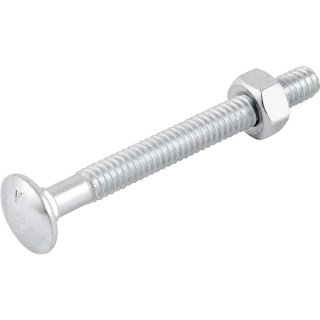 Parafuso franc�s zincado, 1/4