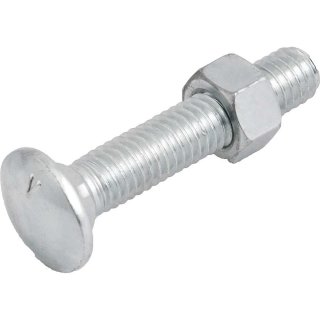 Parafuso franc�s zincado, 3/8