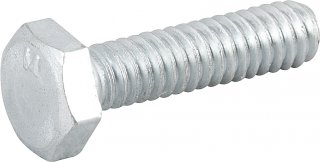Parafuso sextavado zincado 1/4