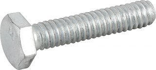 Parafuso sextavado zincado 1/4