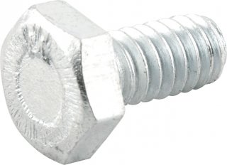Parafuso sextavado zincado 1/4