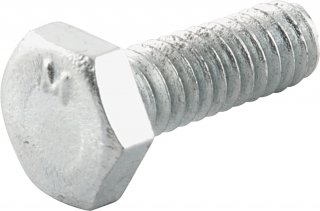 Parafuso sextavado zincado 1/4