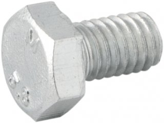 Parafuso sextavado zincado, 6 mm x 10 mm, MA, VONDER