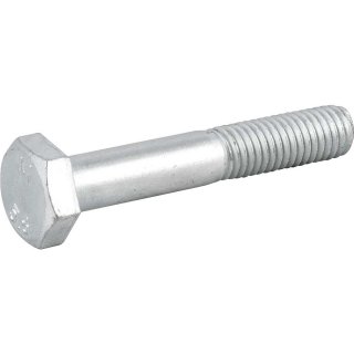 Parafuso sextavado zincado 10 mm x 60 mm, MA, rosca parcial, VONDER