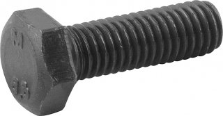 Parafuso sextavado 8.8, 8 mm x 25 mm, MA, rosca total, DIN 933, VONDER