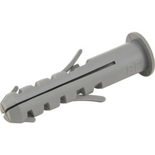 Bucha de pl�stico para fixa��o 6 mm, com anel, 1.000 pe�as, VA-06, VONDER