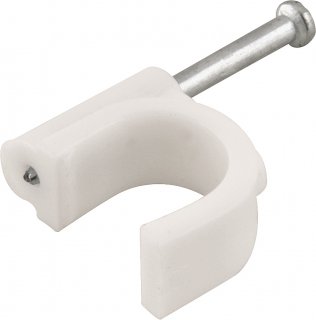 Grampo para fios, 10,0 mm�, redondo, VONDER