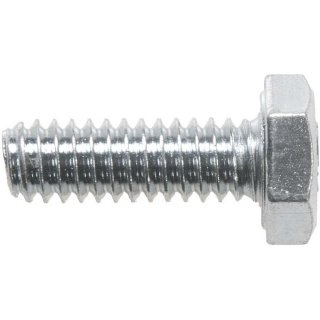 Parafuso sextavado zincado 1/4