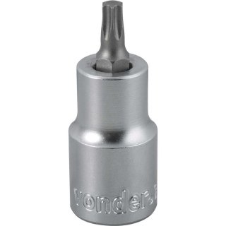 Soquete hexalobular macho T-30, encaixe 1/2