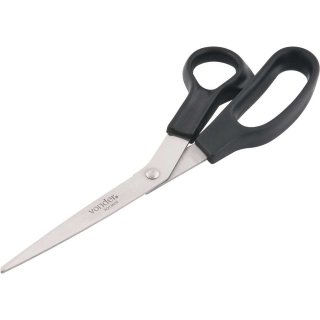 Tesoura multiuso curva, com cabo pl�stico, TC 215, VONDER