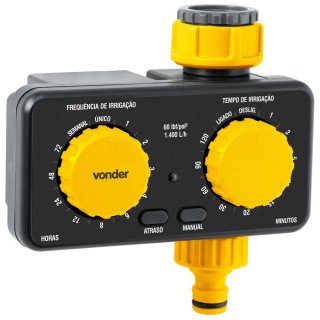 Temporizador eletr�nico com controle anal�gico, para irriga��o, VONDER