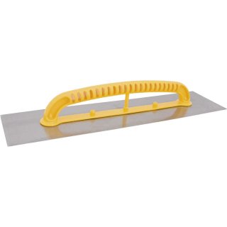 Desempenadeira de a�o, lisa, 120 mm x 480 mm, VONDER