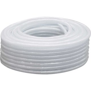 Mangueira PVC cristal tran�ada, VPT, 250 libras,  3/8