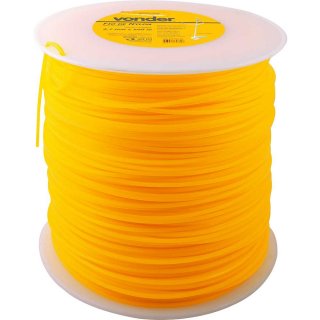 Fio de nylon, 2,7 mm x 500 m, quadrado, VONDER