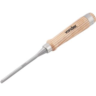 Form�o goivado 6 mm, com cabo de madeira, VONDER