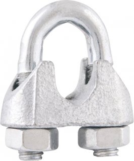 Clips para cabo de a�o 3/8