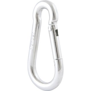 Mosquet�o com trava, 7 mm x 70 mm, cartela com 2 pe�as, VONDER