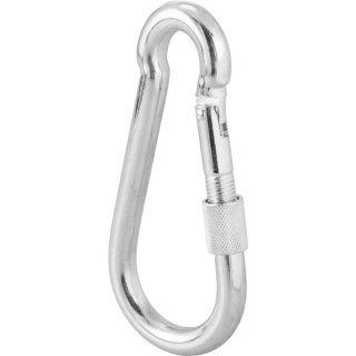 Mosquet�o com trava, roscada, 12 mm x 140 mm, VONDER