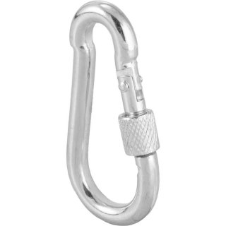 Mosquet�o com trava, roscada, 6 mm x 60 mm, VONDER