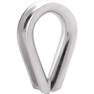 Anilha/sapatilho para cabo de a�o, 9,53 mm - 3/8