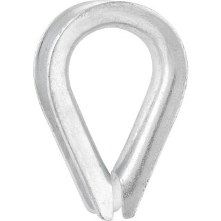 Anilha/sapatilho para cabo de a�o, 9,53 mm - 3/8