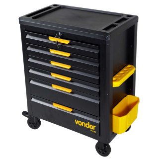 Carro para ferramentas com 6 gavetas CF 660 VONDER PLUS