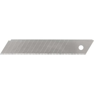 L�mina para estilete 18 mm, 14 divis�es, tubete com 10 pe�as, VONDER