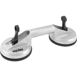 Ventosa dupla, 116 mm, alum�nio, VONDER