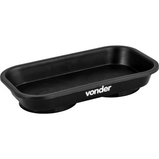 Bandeja magn�tica retangular, pl�stica, 140 mm x 240 mm, VONDER