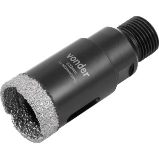 Serra copo diamantada, 32 mm, para esmerilhadeira, VONDER