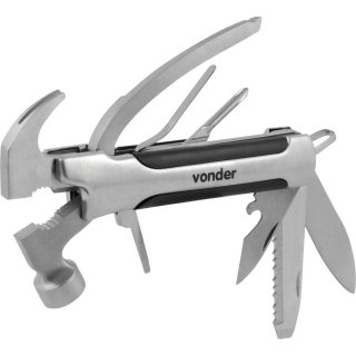 Canivete multiuso, em a�o inox, CMV 1200, VONDER