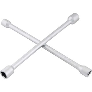 Chave de roda tipo cruz, 17,0 mm x 19,0 mm x 21,0 mm 23,0 mm, VONDER