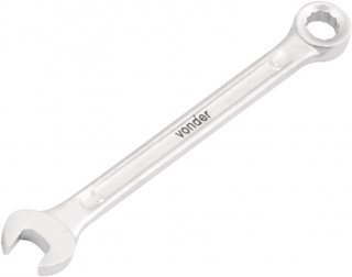 Chave combinada 6 mm, a�o cromo van�dio, reta, VONDER