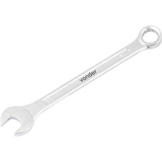 Chave combinada 12 mm, a�o cromo van�dio, reta, VONDER