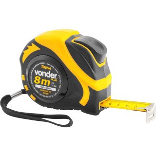 Trena curta de a�o, autotrava, 8 m x 25 mm, VONDER Plus