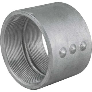 Luva de alum�nio com rosca, 3