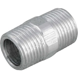 Niple em alum�nio, duplo, 1/2