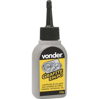 Grafite em p� 25 g, cartela, VONDER