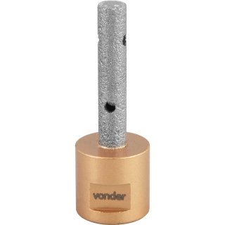 Fresa diamantada reta, 10 mm, VONDER