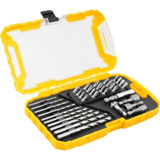Jogo de bits, brocas e soquetes, com 35 pe�as, VONDER