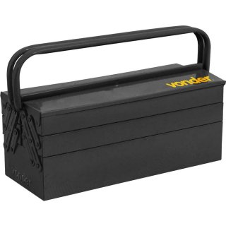 Caixa met�lica sanfonada para ferramentas, com 5 gavetas, 50 cm x 19 cm x 20 cm, VONDER