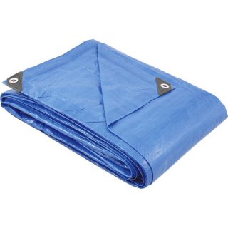 Lona de polietileno azul 4 m x 4 m, VONDER