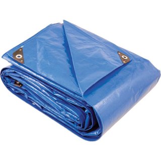 Lona refor�ada de polietileno azul 8 m x 4 m, VONDER PLUS