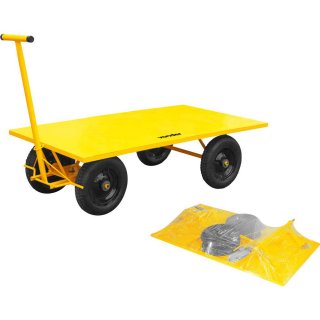Carrinho plataforma met�lico, 600 kgf, desmontado, VONDER