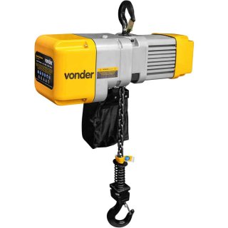 Talha el�trica, 1,0 tonelada (1,0 tf), eleva��o 3 m, 220 V~, VONDER