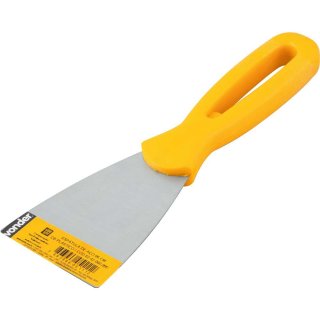 Esp�tula de a�o, 6 cm, com cabo pl�stico, VONDER